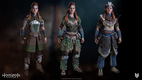 aloy horizon zero dawn outfits|horizon zero dawn outfit mods.